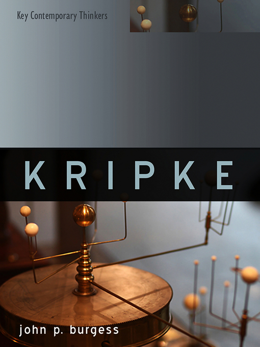 Title details for Kripke by John P. Burgess - Available